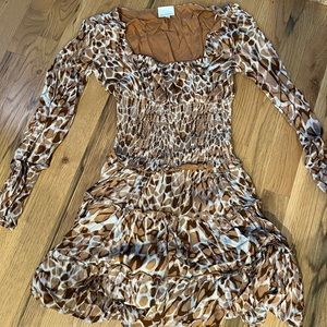 Red Dress boutique smocked dress